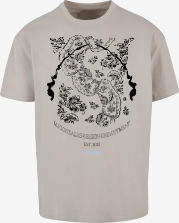 MJ Gonzales Футболка 'Paisley' в Серый: спереди