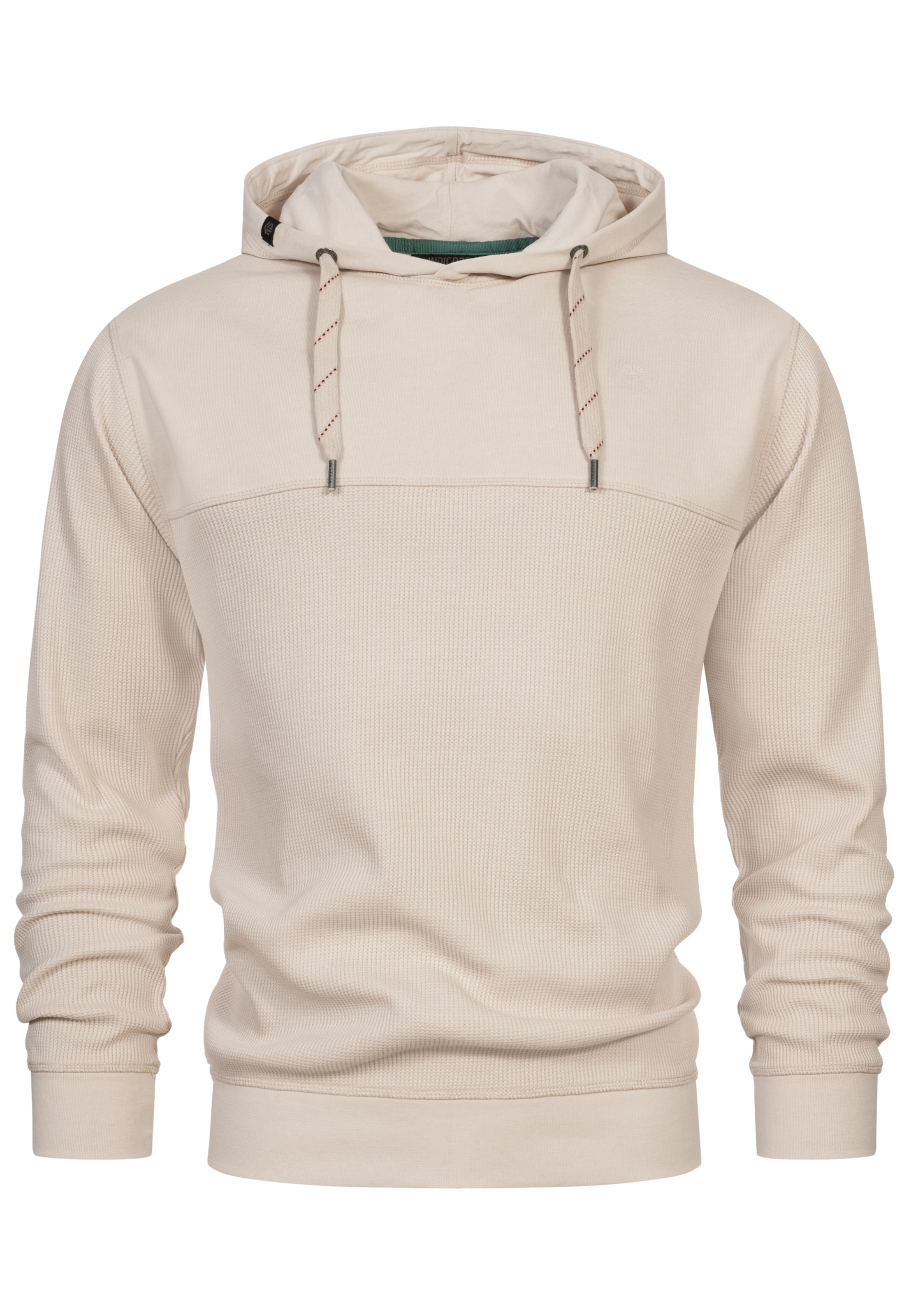 INDICODE JEANS Sweatshirt 'Tommaso' in Beige: Vorderseite