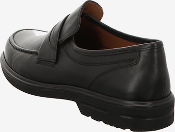 Pantoufle 'Slipper Herren 28950 Echtleder in schwarz' SIOUX en noir : devant