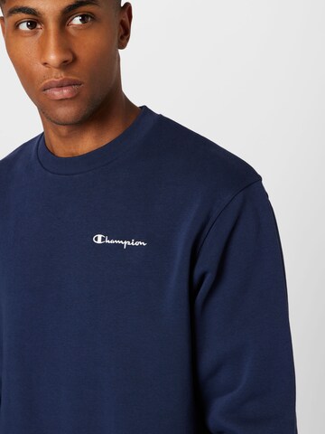 Sweat-shirt Champion Authentic Athletic Apparel en bleu