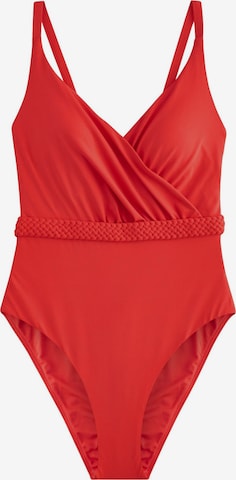 raudona Next Maudymosi kostiumėlis: priekis