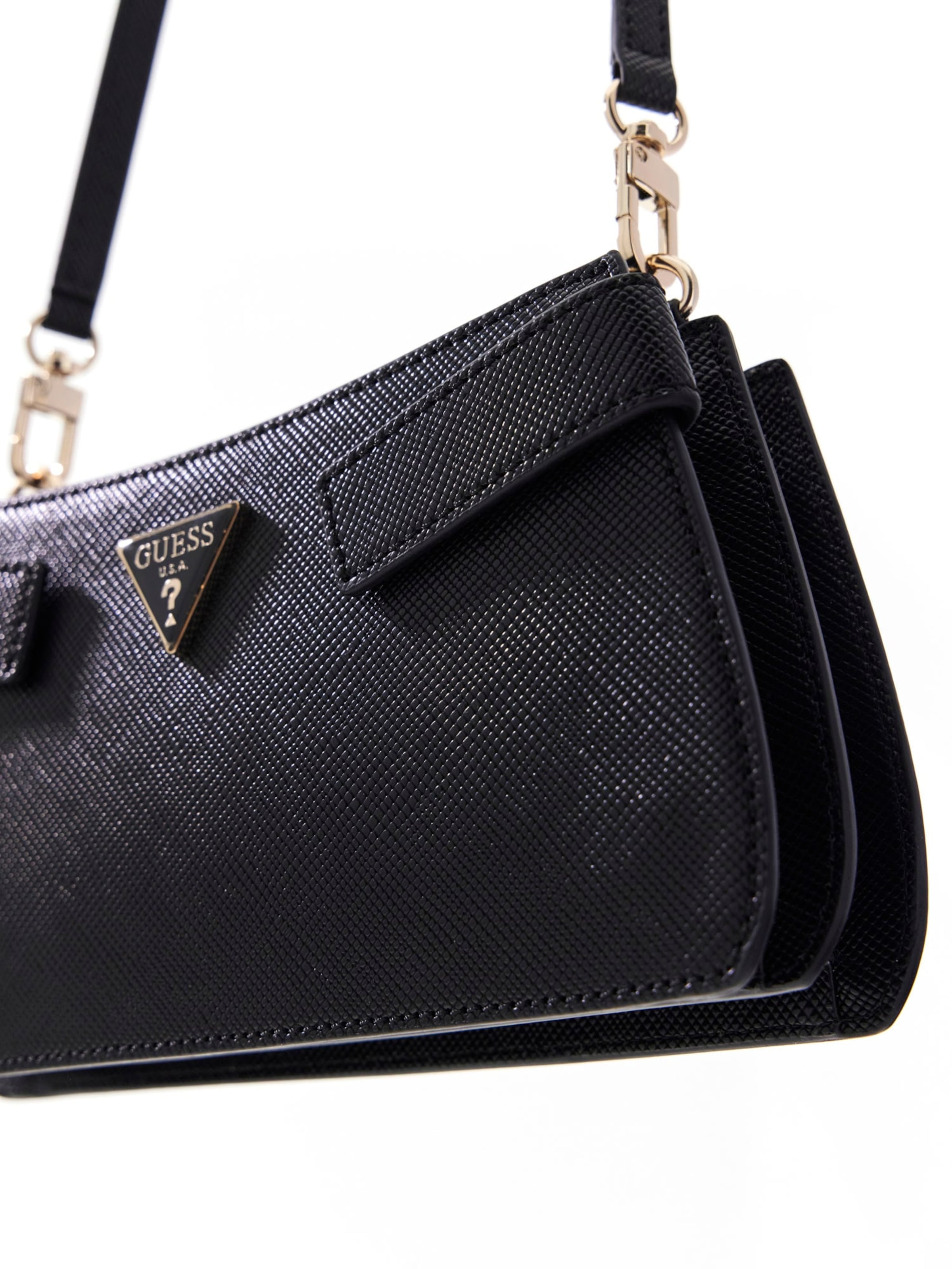 GUESS Чанта с презрамки 'SERENOVA' в черно