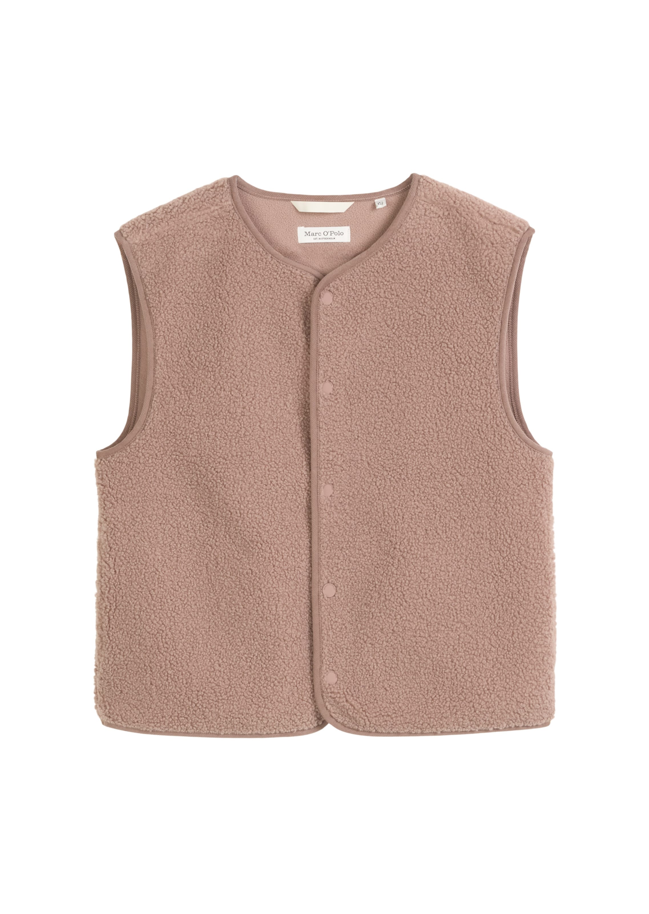 Gilet Marc O'Polo en beige : devant