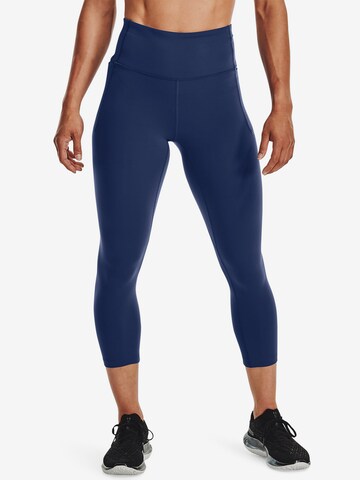 UNDER ARMOUR Skinny Leggings 'Meridian' in Blau: predná strana