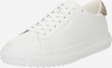 MICHAEL Michael Kors - Sapatilhas baixas 'GROVE' em branco: frente