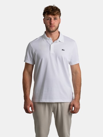 T-shirt LACOSTE en blanc : devant