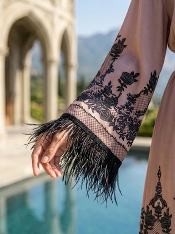 JIORO Oversized jurk 'GRAFFITI POWDER' in Gemengde kleuren