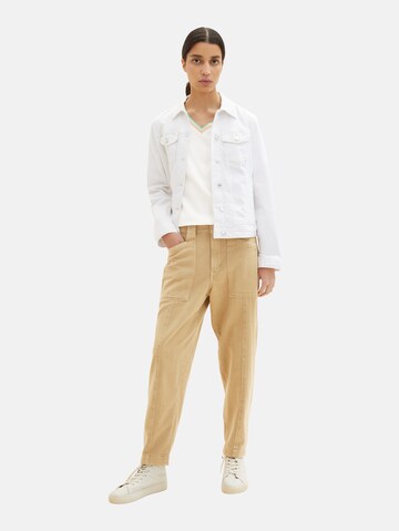 TOM TAILOR T-Shirt in Weiß