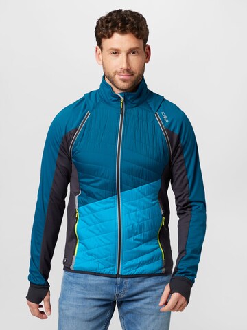 CMP Outdoorjas in Blauw: voorkant