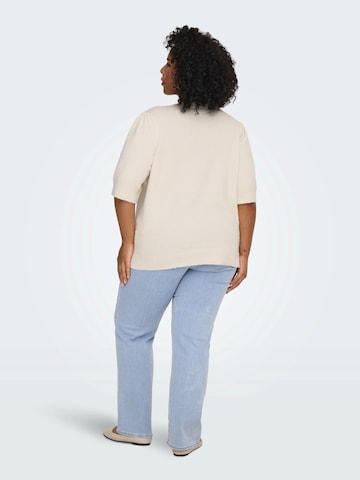 Pull-over 'CARRica' ONLY Carmakoma en beige