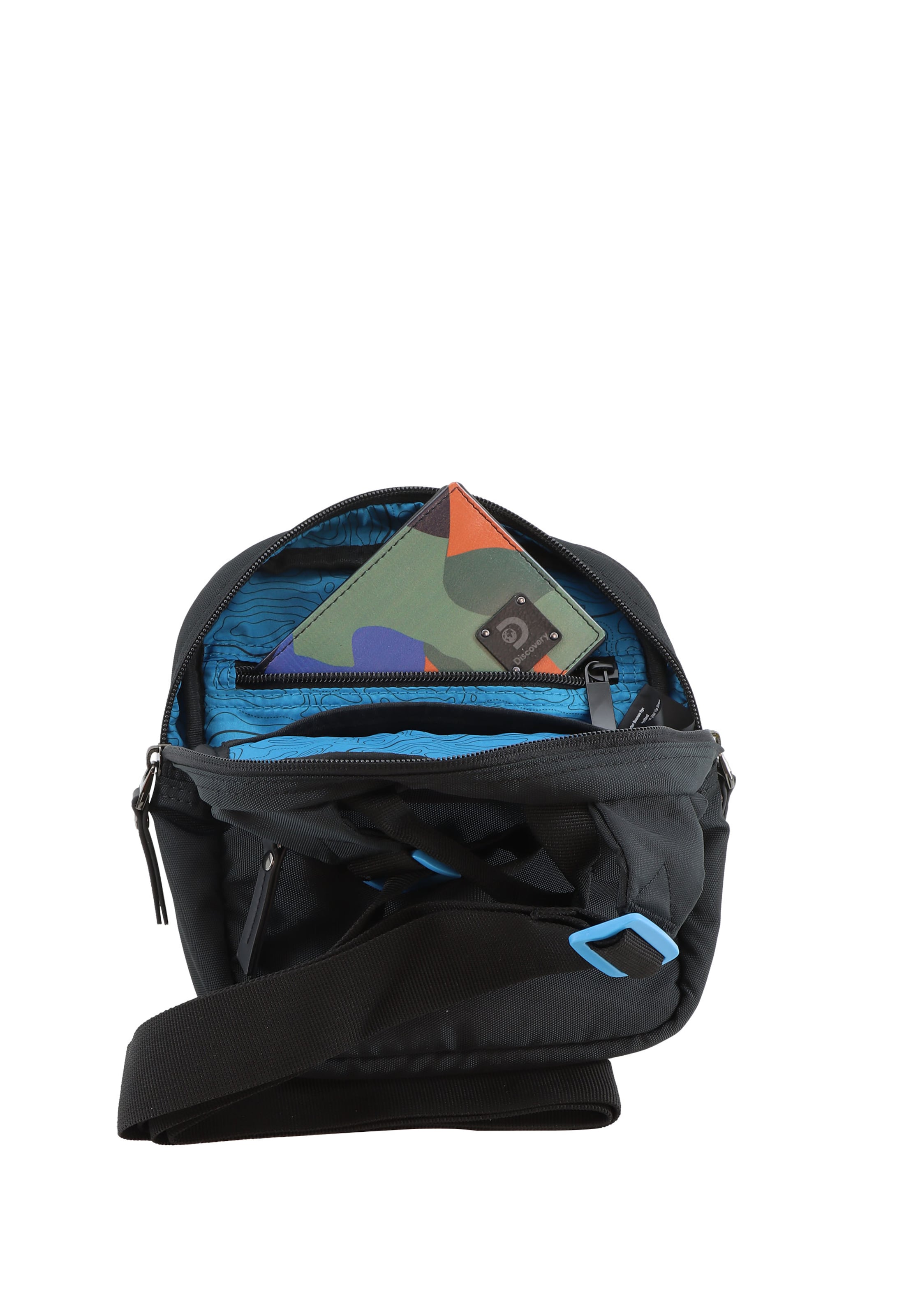 Discovery Schultertasche in Schwarz