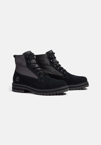 TIMBERLAND Schnürboots in Schwarz
