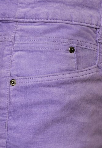 CECIL Slim fit Pants in Purple