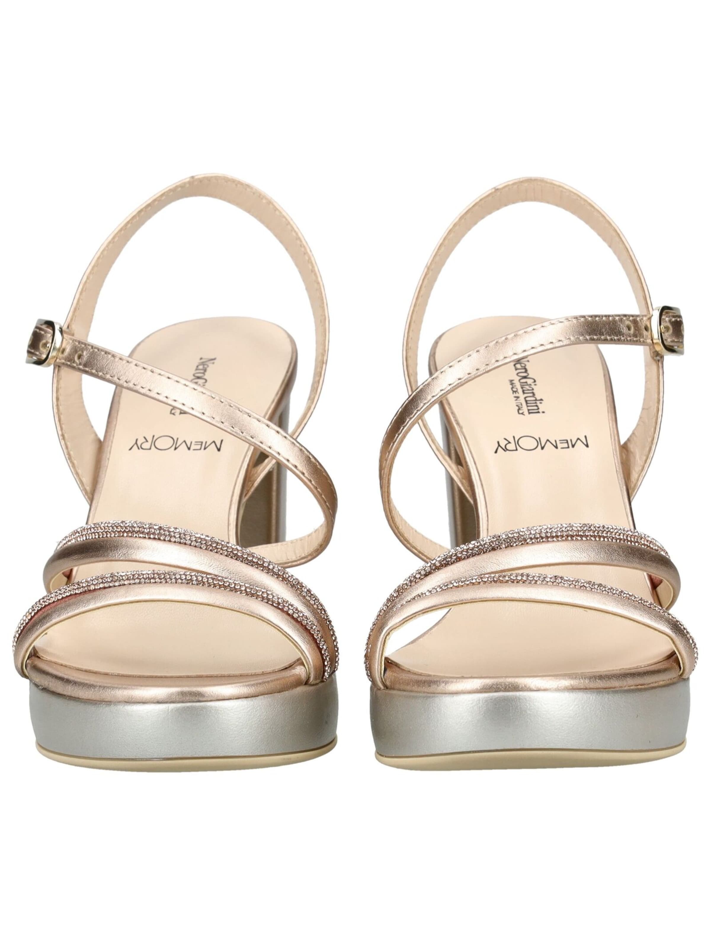 Sandales Nero Giardini en or