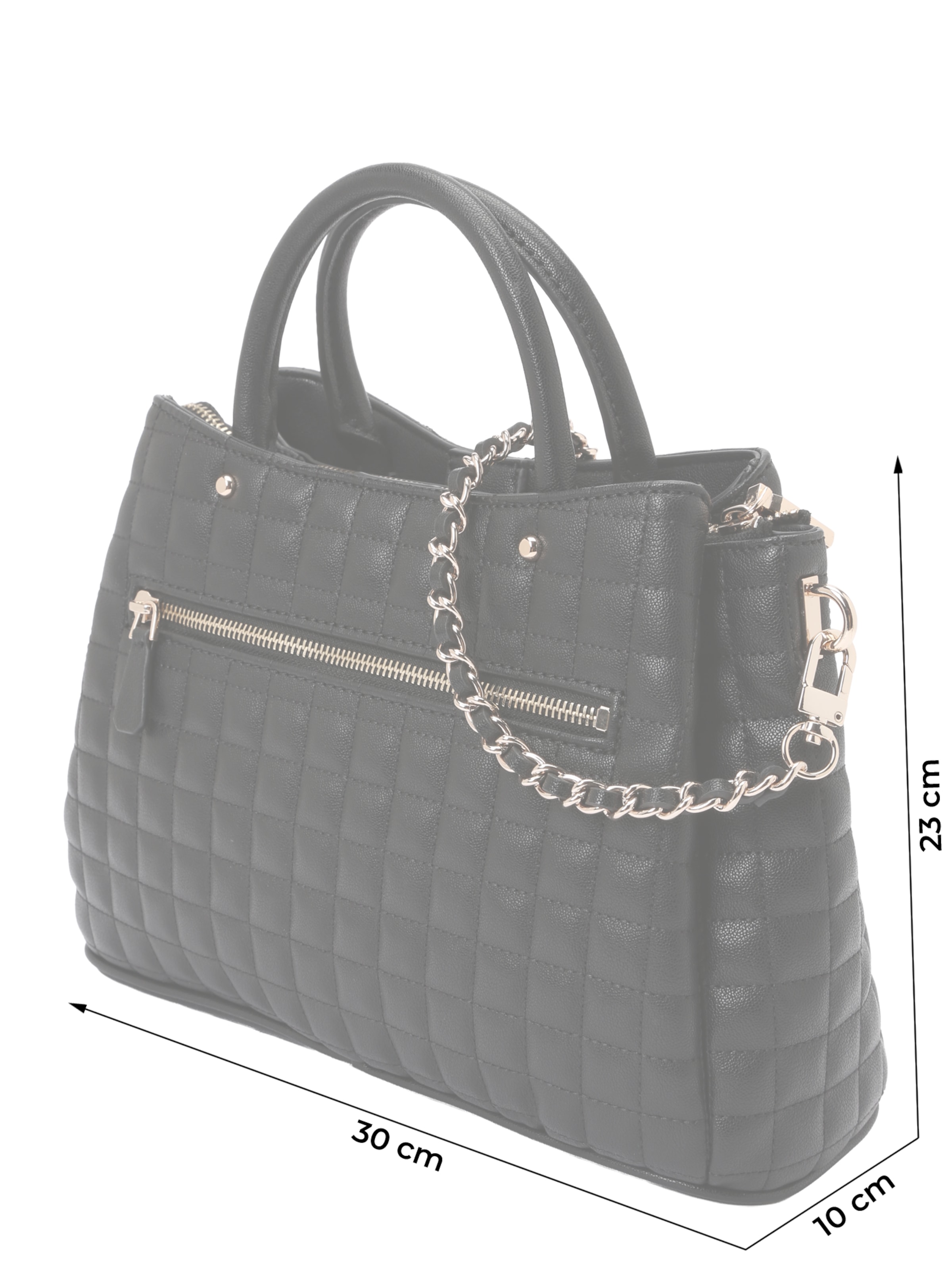 GUESS Torebka 'NADIRA GIRLFRIEND SATCHEL' w kolorze czarny