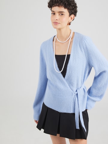 & Other Stories Gebreid vest in Blauw: voorkant