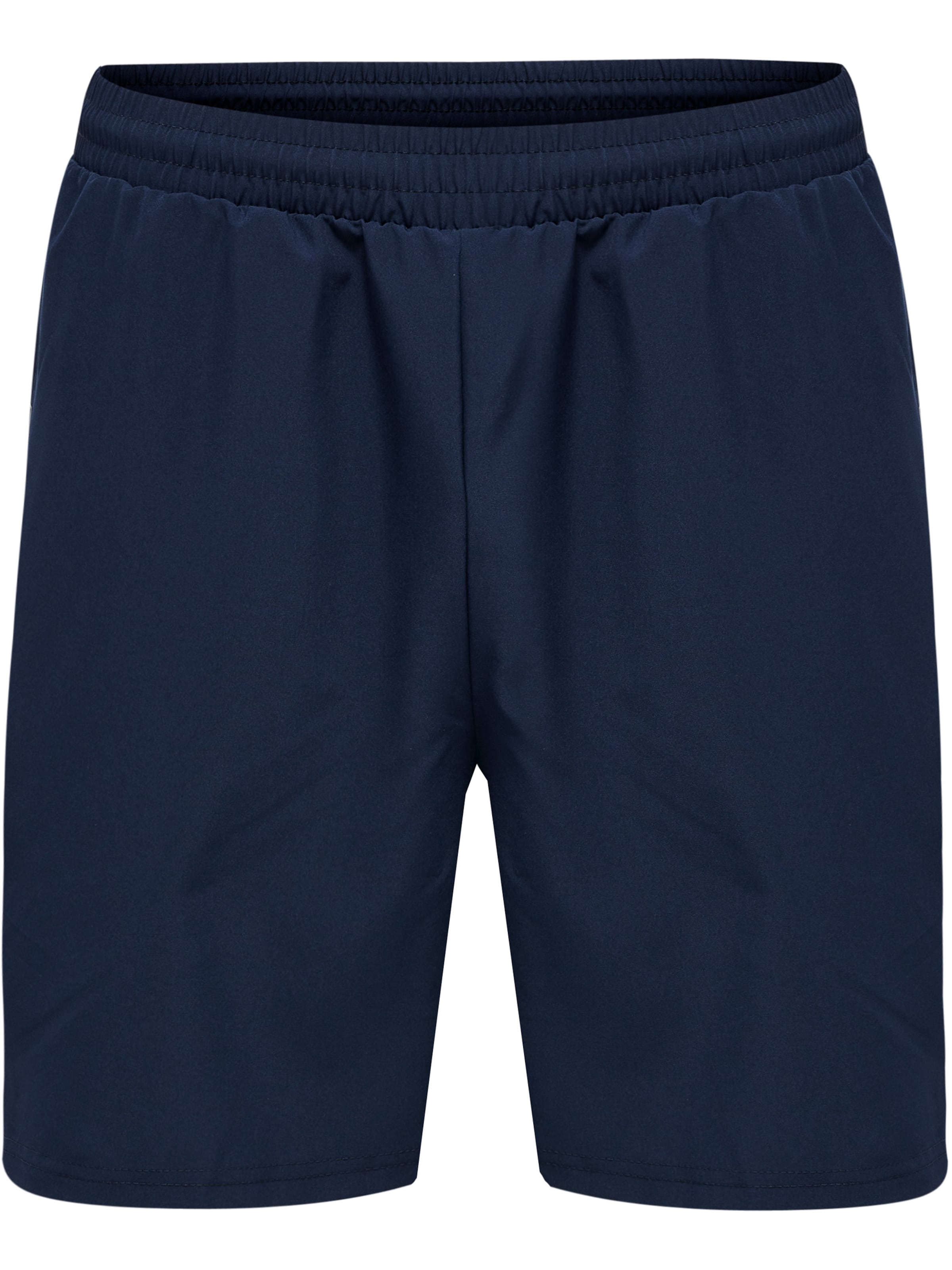 Hummel Sportbroek 'Move Grid' in Blauw: voorkant
