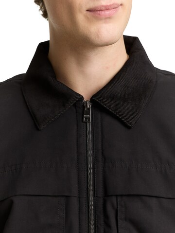 TOM TAILOR DENIM Between-season jacket in Black