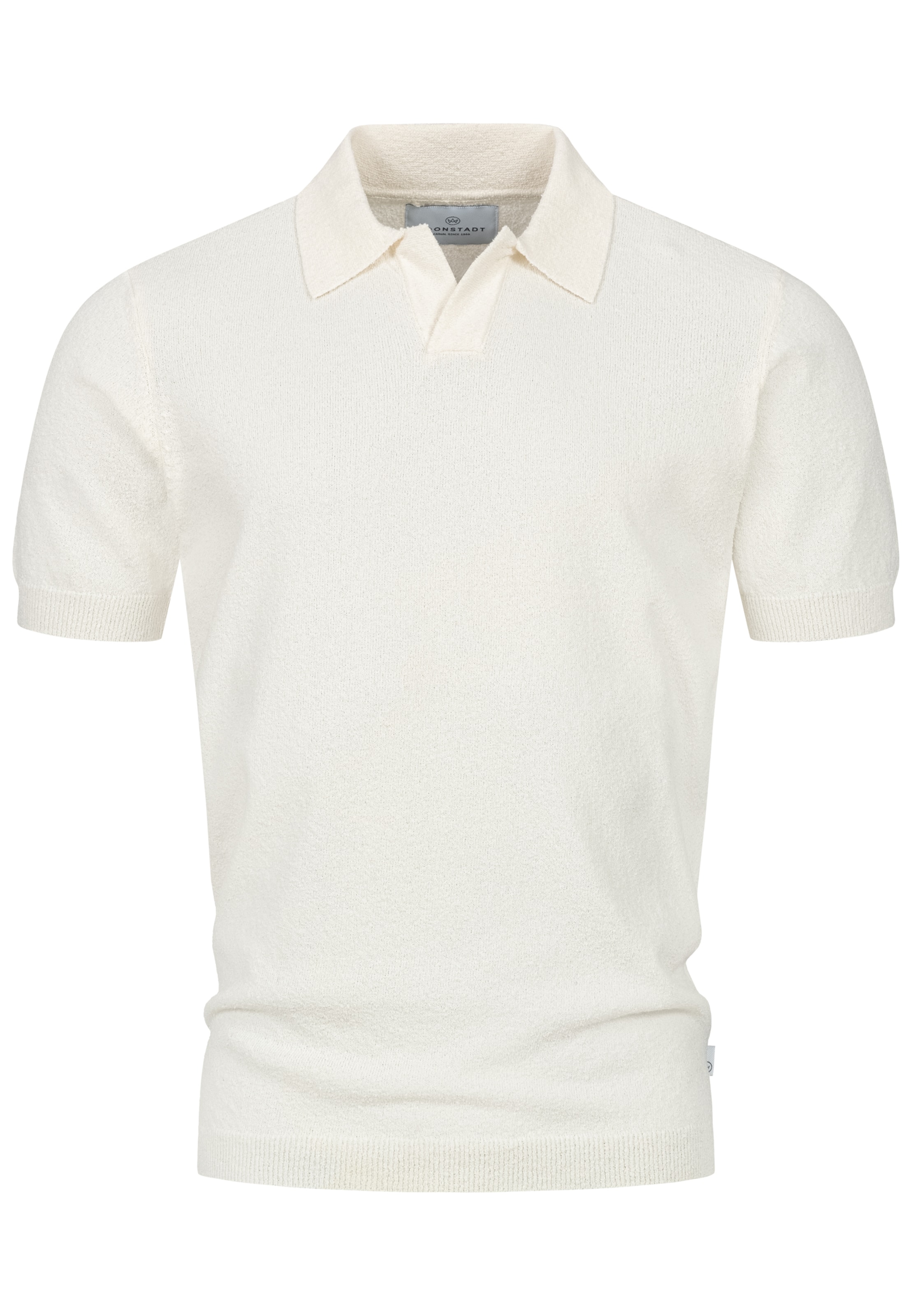 Kronstadt Poloshirt 'Blake' in Weiß: Vorderseite