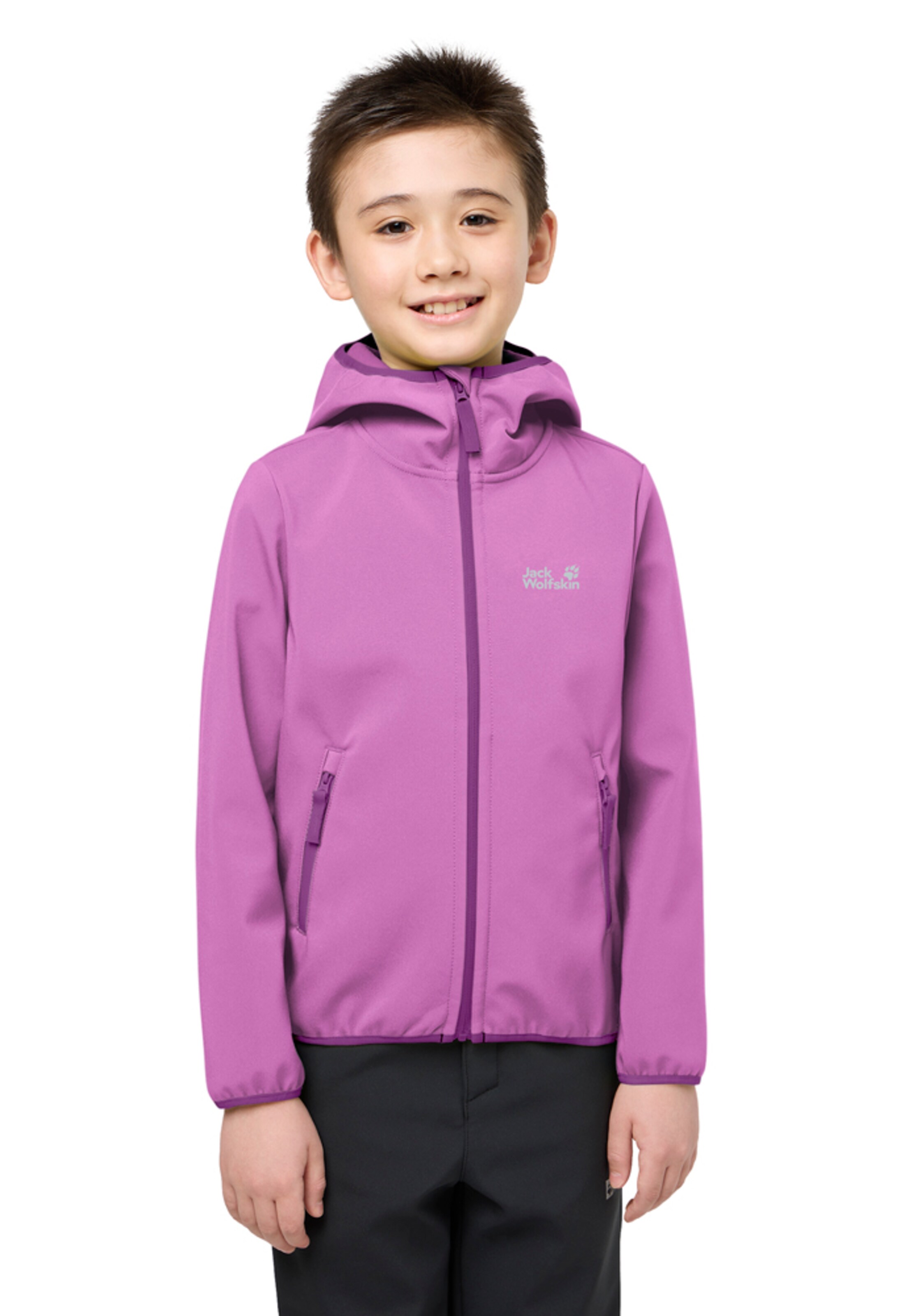 JACK WOLFSKIN Outdoor jacket in Pink: front