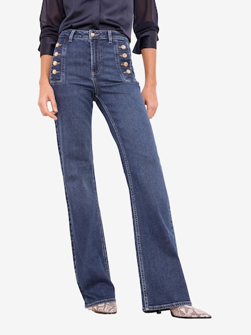 évasé Jean 'Sailor' Lipsy en bleu : devant