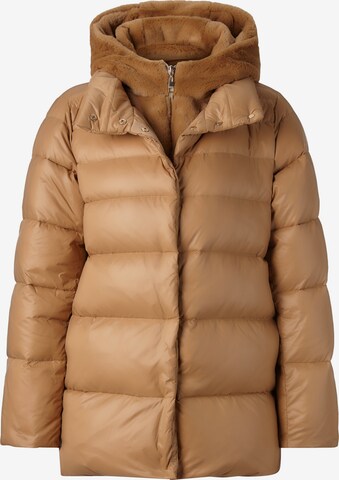 Rich & Royal Winter Jacket in Beige: front