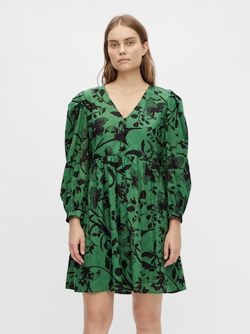 OBJECT - Vestido 'OBJBILLIE' en verde: frente