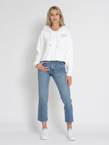 NASSAU Beach Club Sweatshirt 'NB231038' in Weiß
