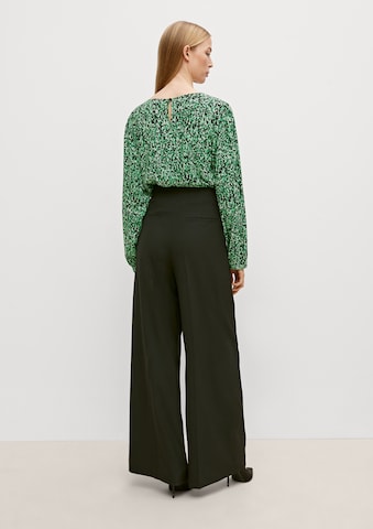 COMMA Blouse in Green: back