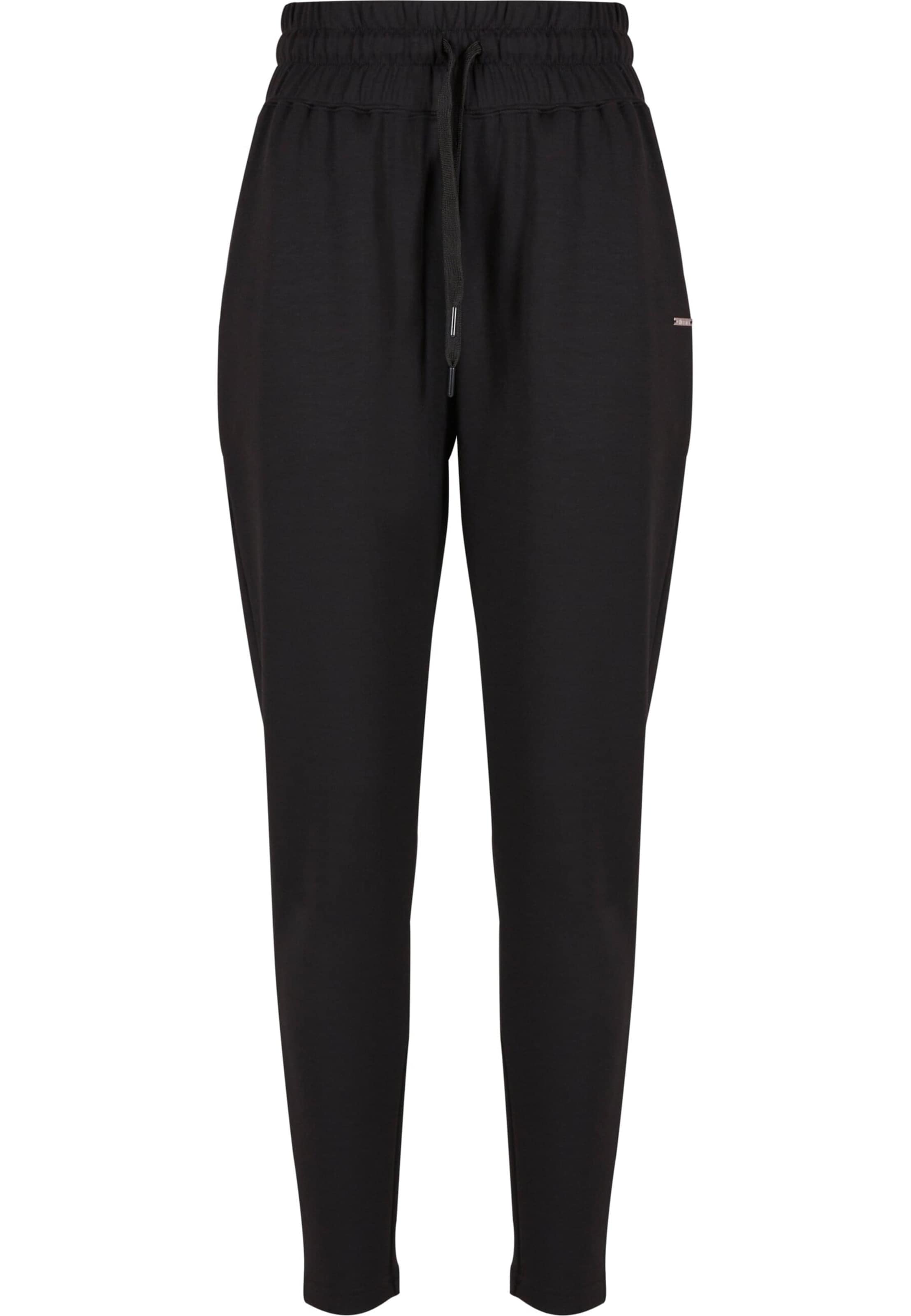 Aim'n Regular Trousers 'AMN-243-PNT-20010010-010' in Black: front