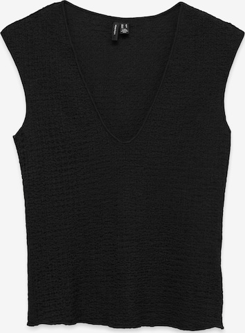 VERO MODA Τοπ 'VMANITA' σε μαύρο: μπροστά