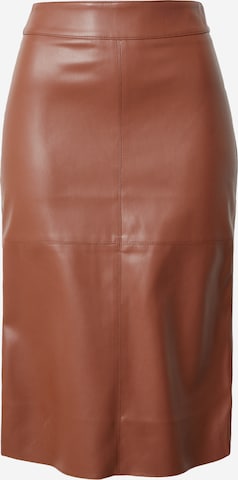 Jupe Dorothy Perkins en marron : devant