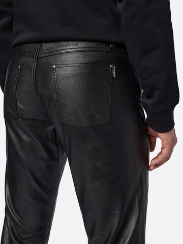 Coupe slim Pantalon RICANO en noir