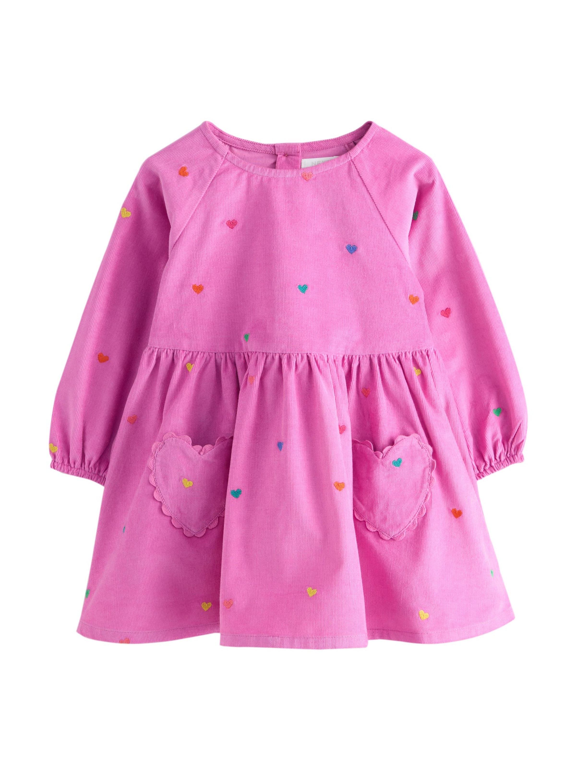 Next - Vestido en rosa: frente