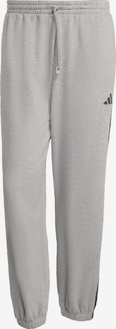 ADIDAS SPORTSWEAR Tapered Sporthose 'ESS' in Grau: Vorderseite