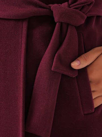 Manteau mi-saison Bigdart en rouge