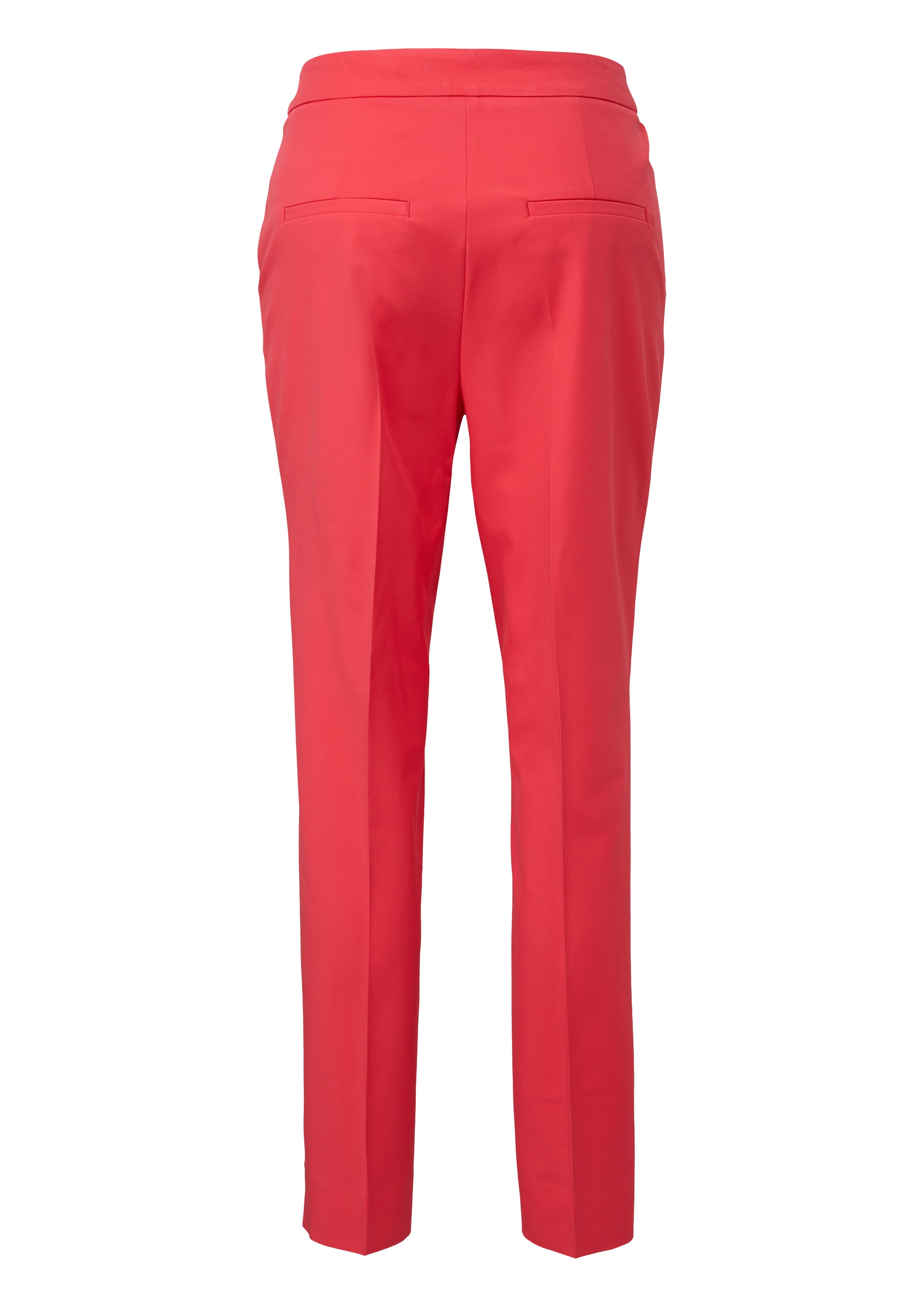 COMMA Slimfit Hose in Rot: Rückseite