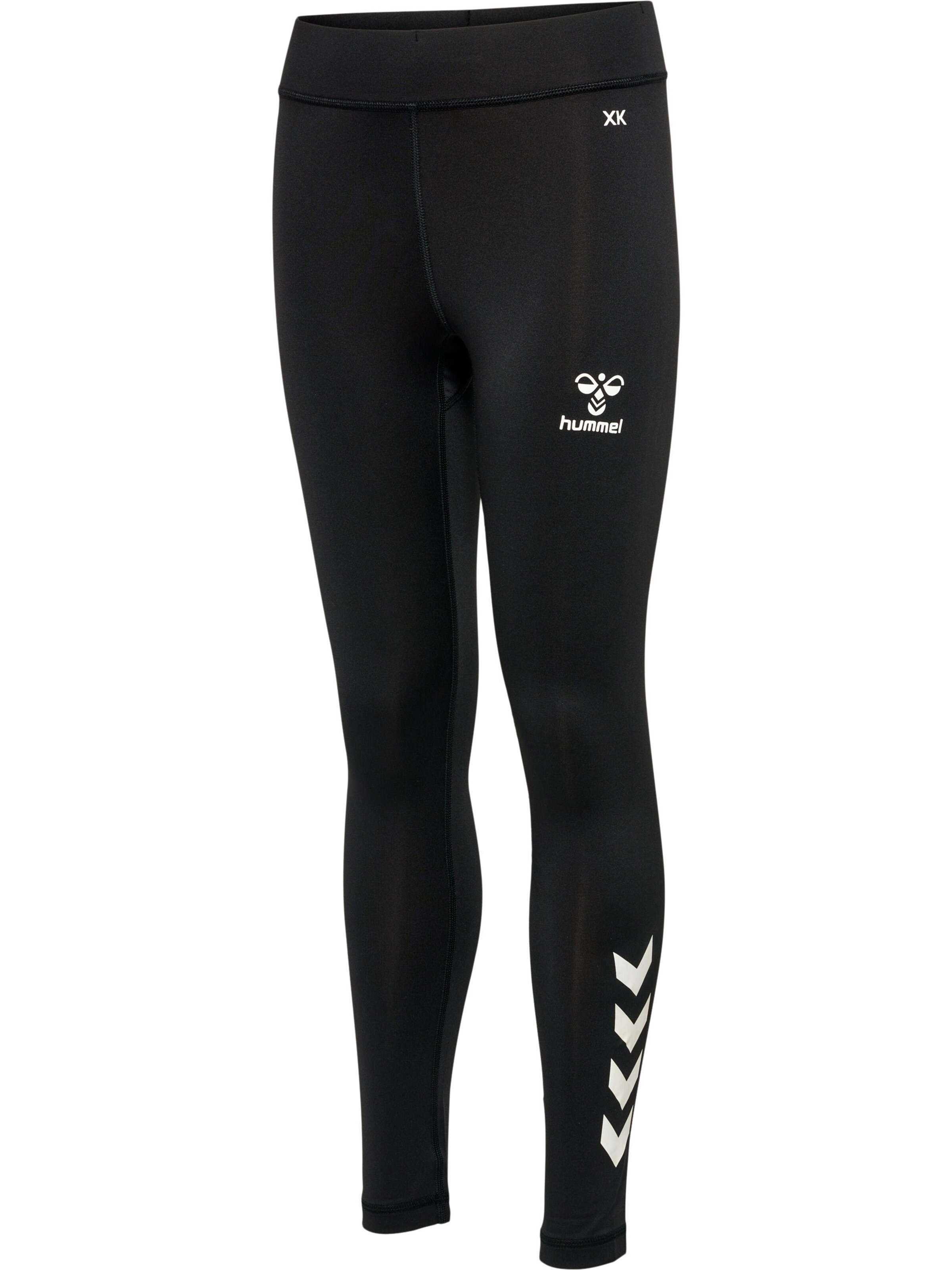 Hummel Skinny Sportbroek in Zwart
