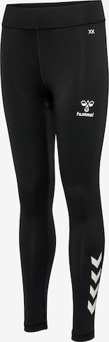 Skinny Pantalon de sport Hummel en noir