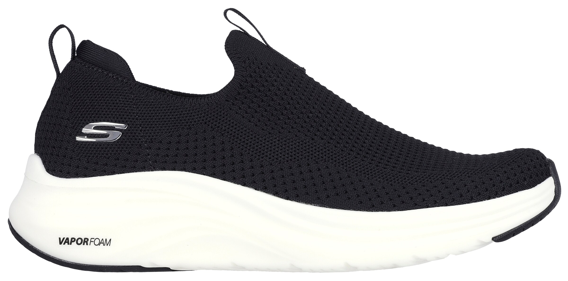 SKECHERS Спортни обувки Slip On 'Vapor' в черно