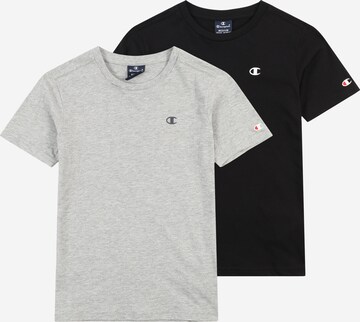 Champion Authentic Athletic Apparel Μπλουζάκι σε γκρι: μπροστά