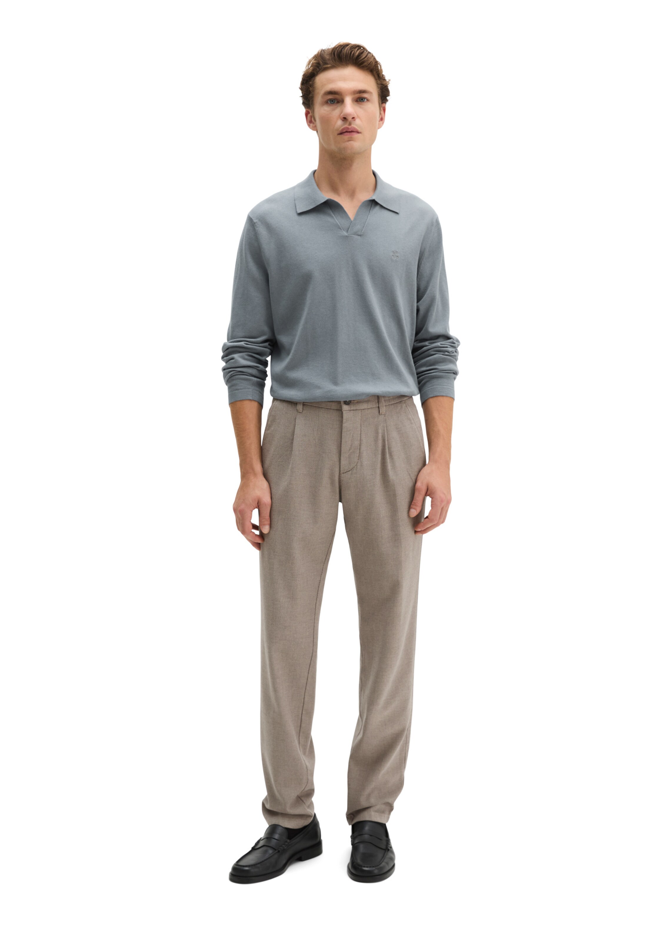 Marc O'Polo Slimfit Chinohose in Braun