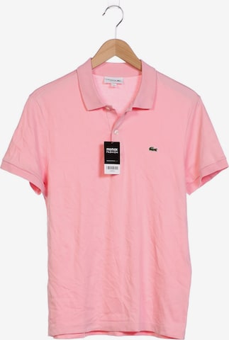 LACOSTE Shirt in M in Pink: front