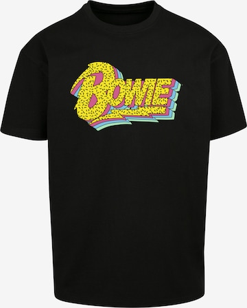 F4NT4STIC T-Shirt 'David Bowie' in Schwarz: Vorderseite