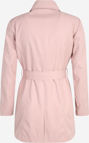 Manteau mi-saison 'VALERIE' Only Petite en rose