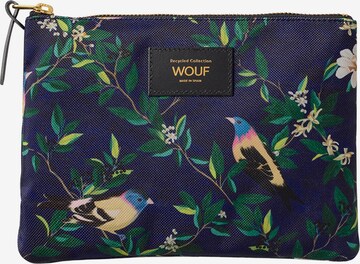 Wouf Cosmetic Bag in Blue: front