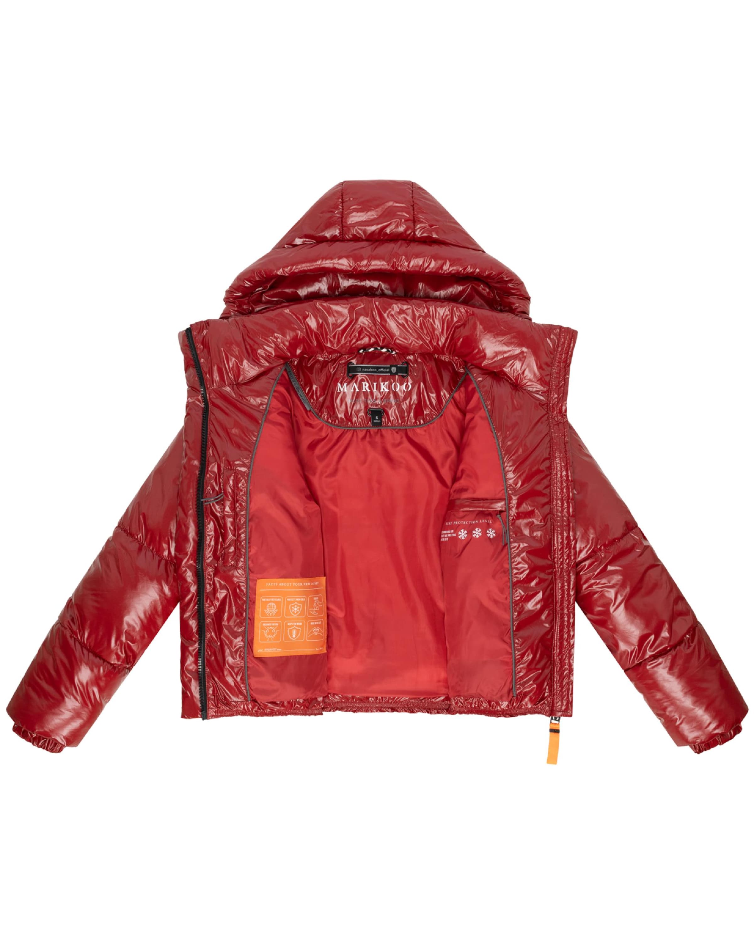 Veste d’hiver 'Skyraa 16' MARIKOO en rouge