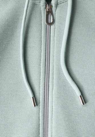 CECIL Sweatjacke in Grün