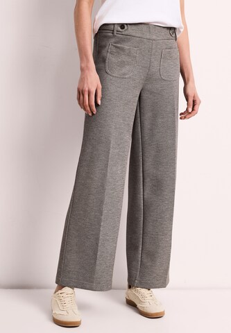 STREET ONE Wide Leg Hose in Braun: Vorderseite