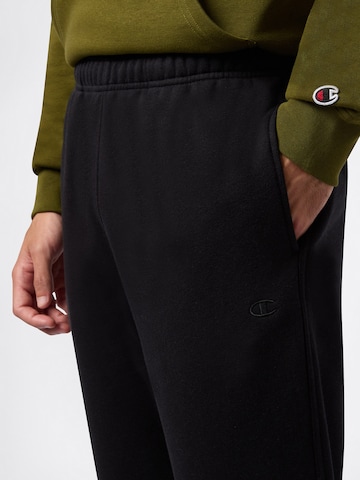 Champion Authentic Athletic Apparel Zúžený Kalhoty – černá